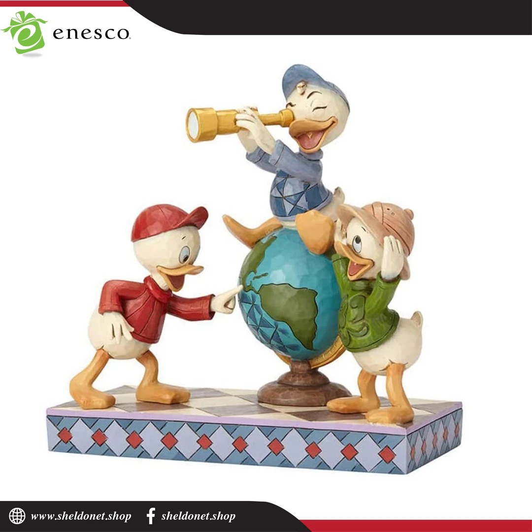 Enesco : Disney Traditions - Huey,Dewie And Louie Duck Tales 6 Enesco : Disney Traditions - Huey,Dewie And Louie Duck Tales
