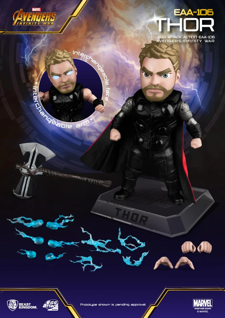 Beast Kingdom: EAA-106 Avengers: Infinity War Thor 14 Beast Kingdom: EAA-106 Avengers: Infinity War Thor