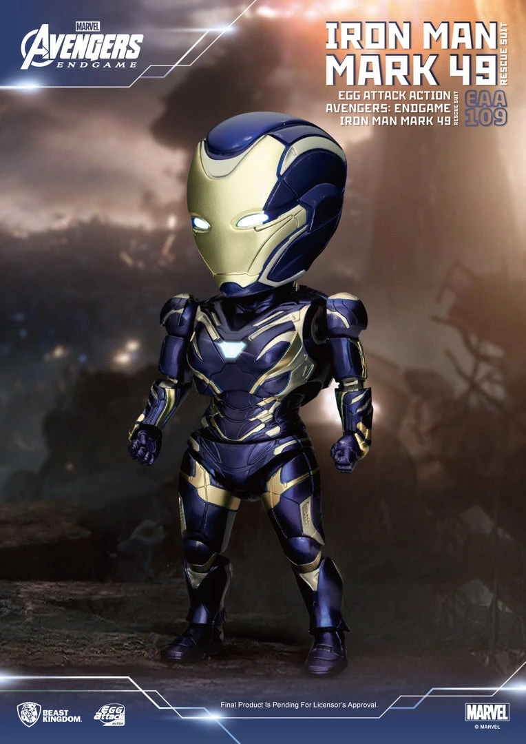 Beast Kingdom: EAA-109 Avengers:Endgame Iron Man Mark 49 Rescue Suit 10 Beast Kingdom: EAA-109 Avengers:Endgame Iron Man Mark 49 Rescue Suit