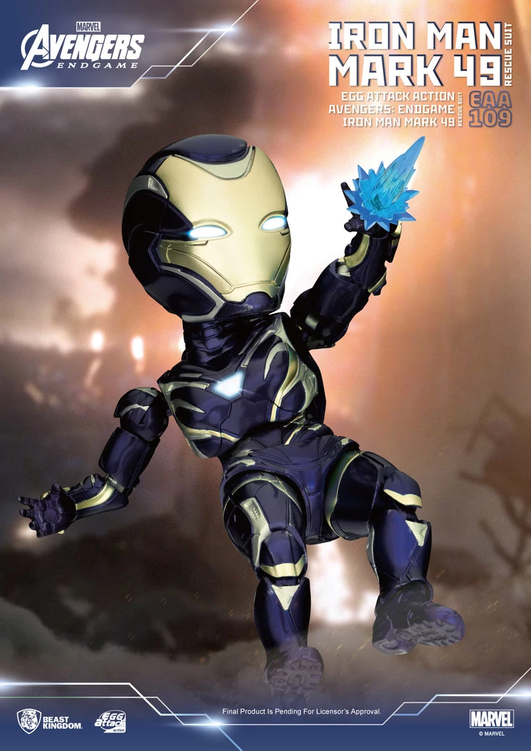 Beast Kingdom: EAA-109 Avengers:Endgame Iron Man Mark 49 Rescue Suit 5 Beast Kingdom: EAA-109 Avengers:Endgame Iron Man Mark 49 Rescue Suit