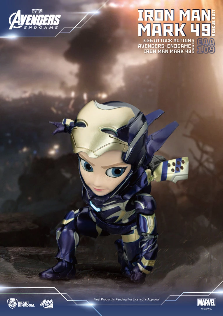 Beast Kingdom: EAA-109 Avengers:Endgame Iron Man Mark 49 Rescue Suit 6 Beast Kingdom: EAA-109 Avengers:Endgame Iron Man Mark 49 Rescue Suit