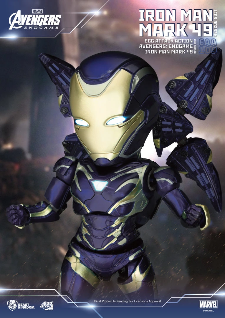 Beast Kingdom: EAA-109 Avengers:Endgame Iron Man Mark 49 Rescue Suit 7 Beast Kingdom: EAA-109 Avengers:Endgame Iron Man Mark 49 Rescue Suit