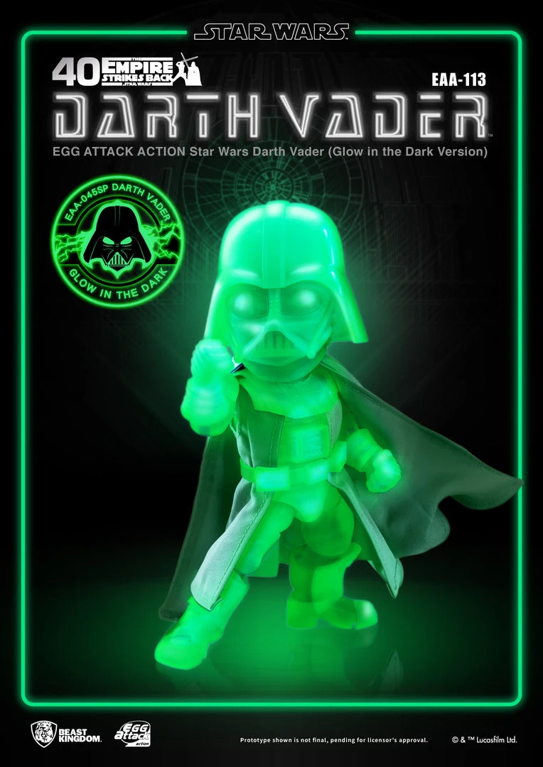 Beast Kingdom: EAA-113 STAR WARS Darth Vader (Glow In The Dark Ver) 10 Beast Kingdom: EAA-113 STAR WARS Darth Vader (Glow In The Dark Ver)