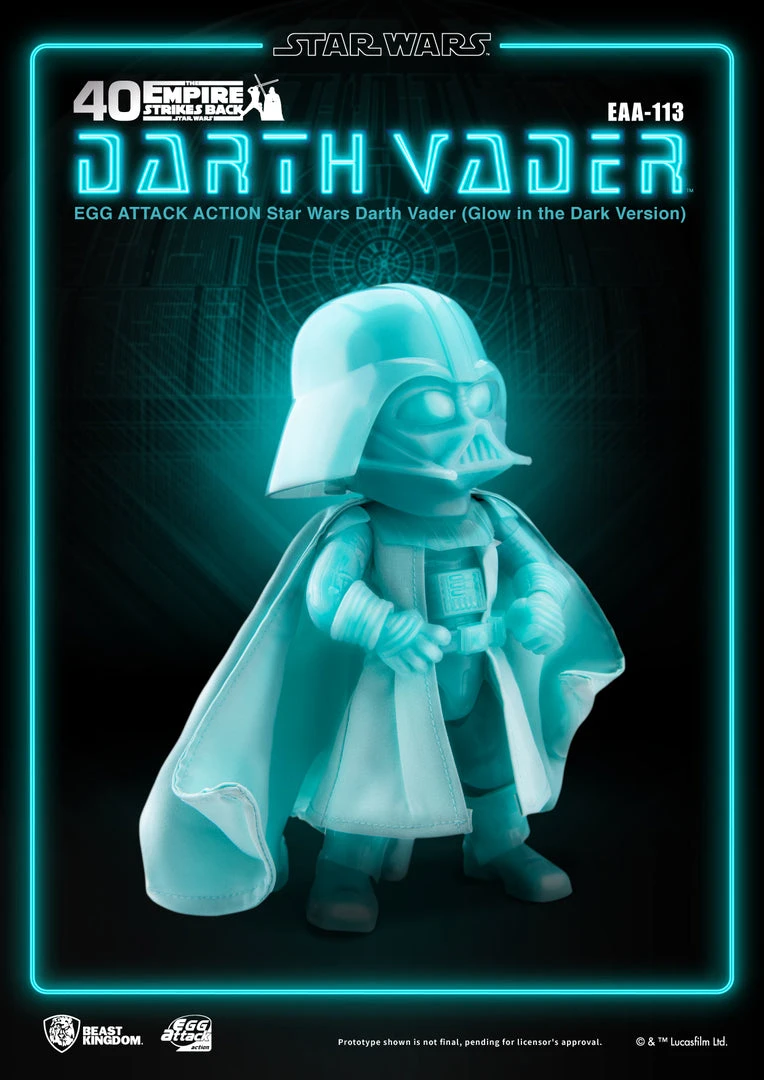 Beast Kingdom: EAA-113 STAR WARS Darth Vader (Glow In The Dark Ver) 9 Beast Kingdom: EAA-113 STAR WARS Darth Vader (Glow In The Dark Ver)