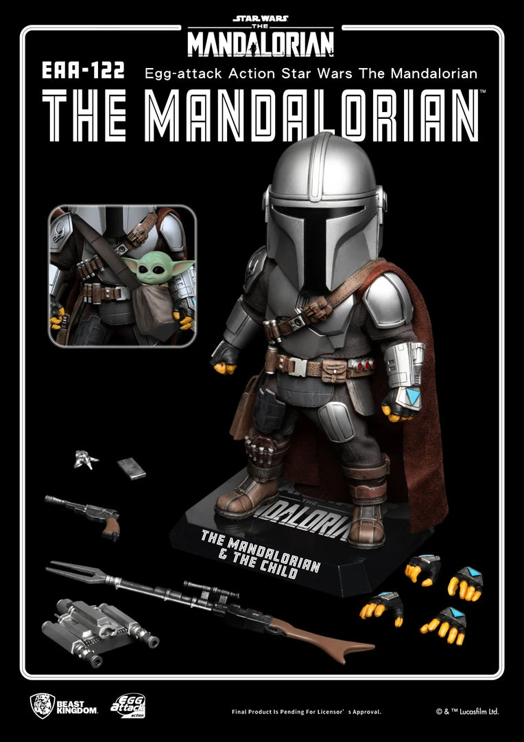 Beast Kingdom: EAA-122 The Mandalorian 9 Beast Kingdom: EAA-122 The Mandalorian