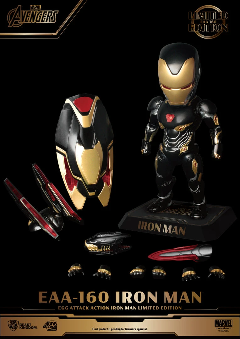 Beast Kingdom: EAA-160 Marvel's Avengers Iron Man Limited Edition 7 Beast Kingdom: EAA-160 Marvel's Avengers Iron Man Limited Edition
