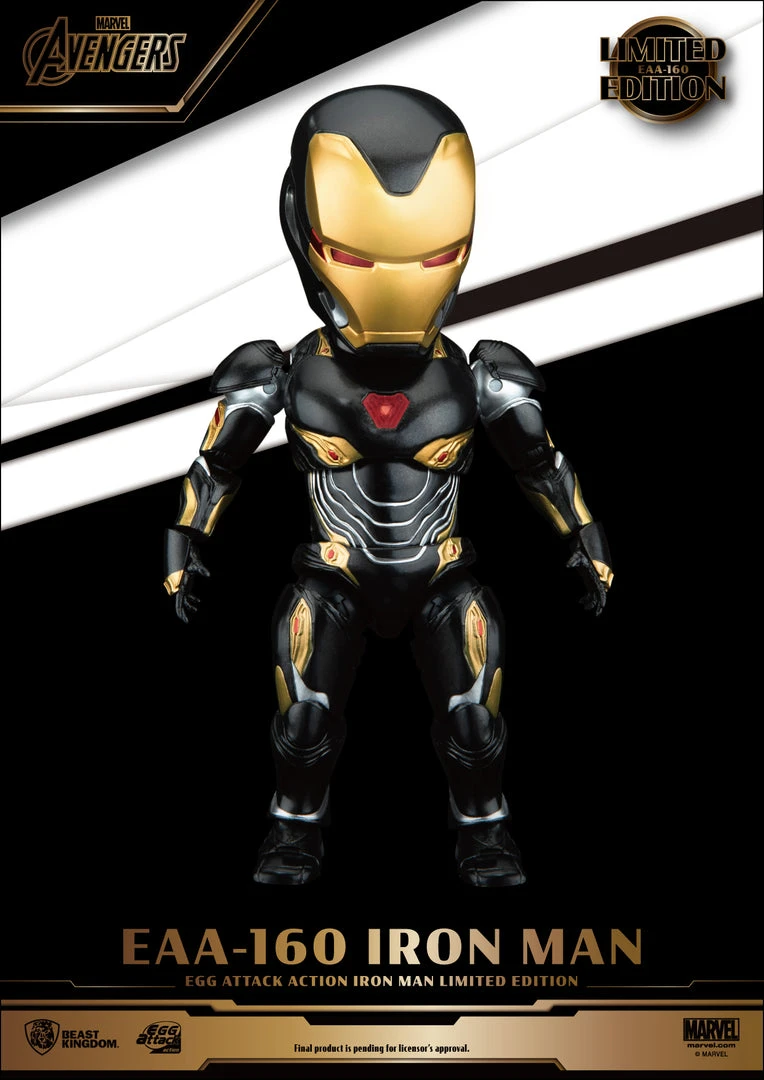 Beast Kingdom: EAA-160 Marvel's Avengers Iron Man Limited Edition 10 Beast Kingdom: EAA-160 Marvel's Avengers Iron Man Limited Edition
