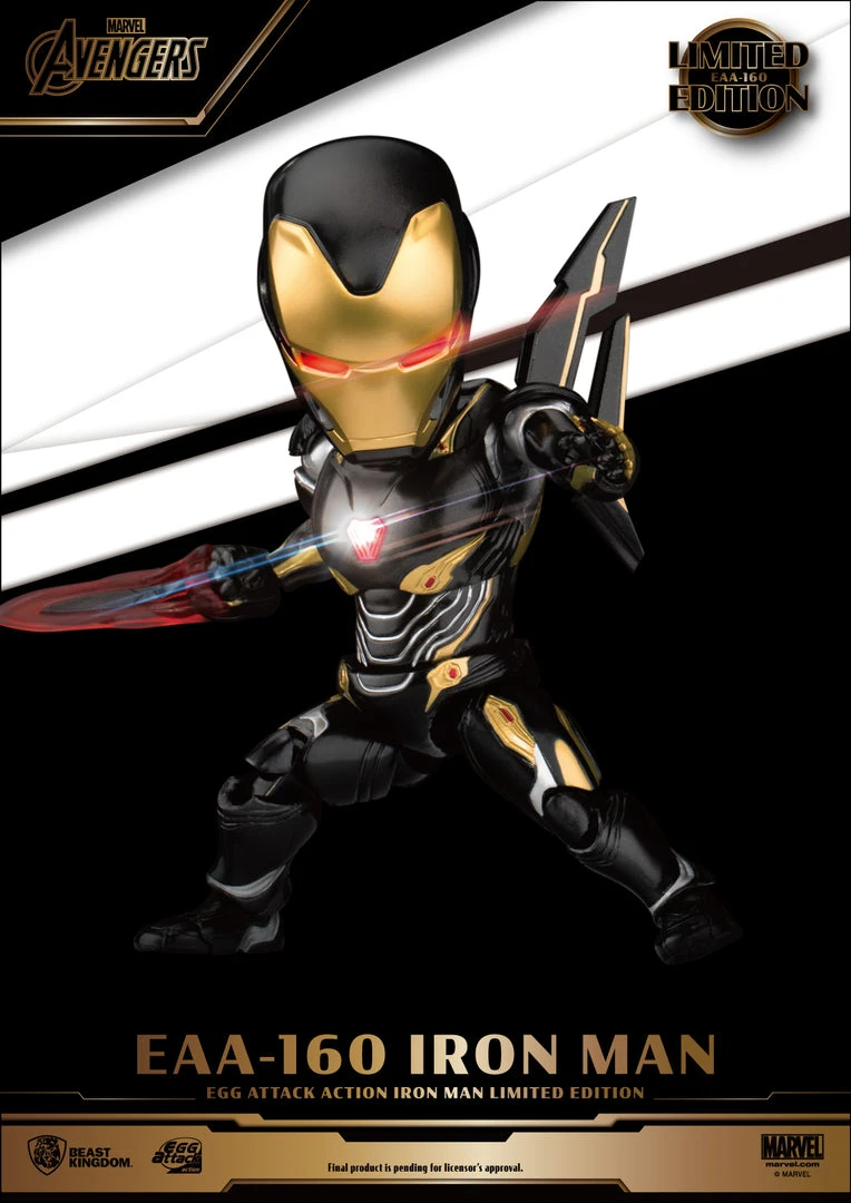 Beast Kingdom: EAA-160 Marvel's Avengers Iron Man Limited Edition 11 Beast Kingdom: EAA-160 Marvel's Avengers Iron Man Limited Edition