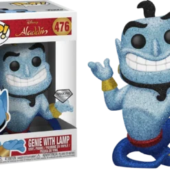 FUNKO Pop! Disney: Aladdin - Genie With Lamp (Glitter) [Exclusive]