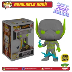 FUNKO [IN-STOCK] Pop! Heroes: The Flash - Godspeed (Glow In The Dark) [Exclusive]