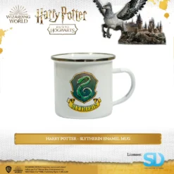 Wizarding World: Harry Potter - Hogwarts Houses Logo Enamel Mug