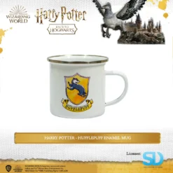 Wizarding World: Harry Potter - Hogwarts Houses Logo Enamel Mug