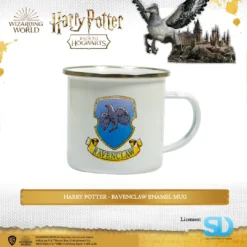 Wizarding World: Harry Potter - Hogwarts Houses Logo Enamel Mug
