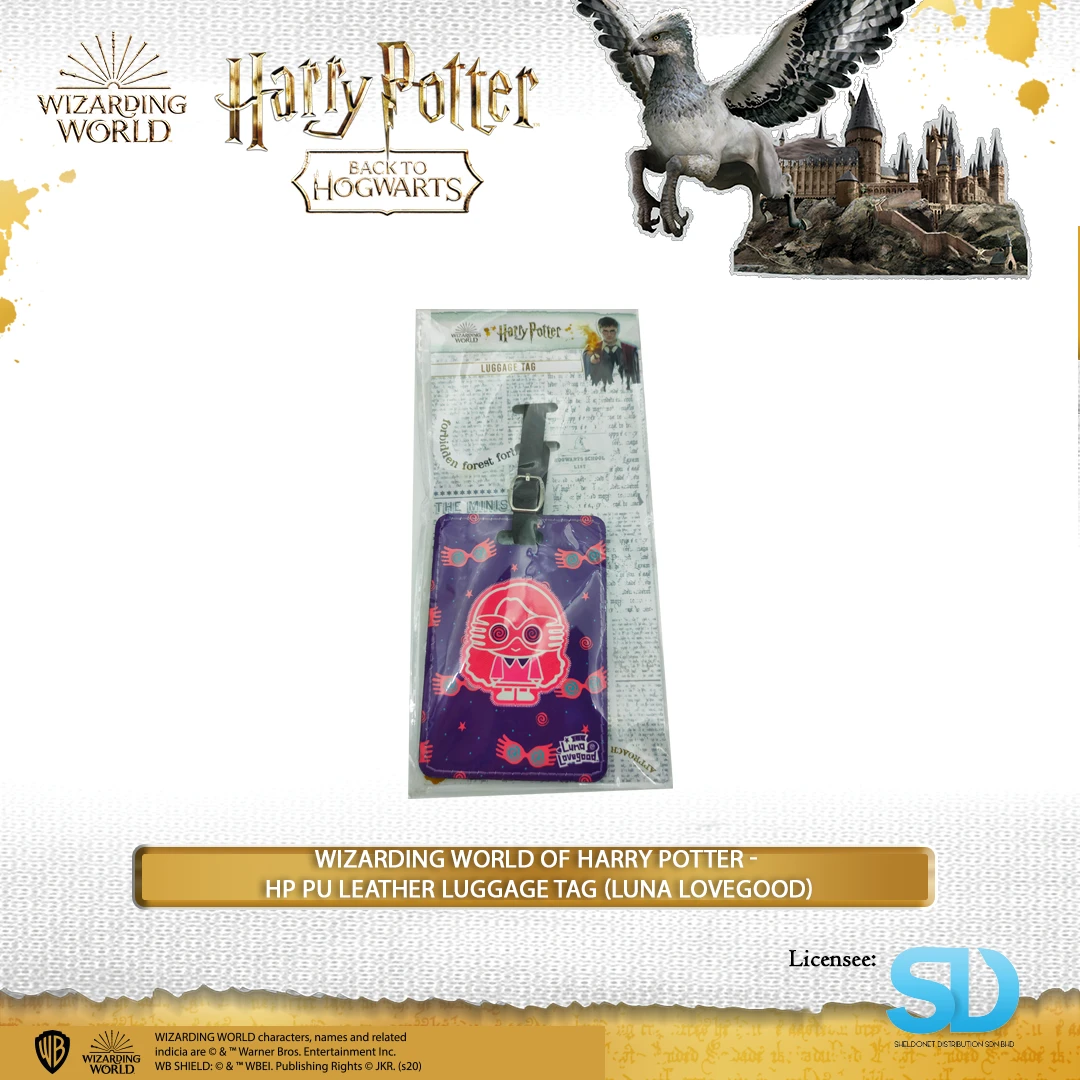 Wizarding World: Harry Potter -PU LEATHER LUGGAGE TAG (LUNA LOVEGOOD) 3 Wizarding World: Harry Potter -PU LEATHER LUGGAGE TAG (LUNA LOVEGOOD)
