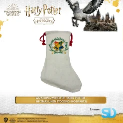 Wizarding World Of Harry Potter - Harry Potter Xmas Linen Stocking (Hogwarts)
