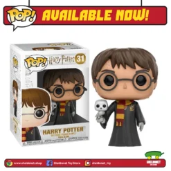 FUNKO Pop! Movies: Harry Potter - Harry Potter With Hedwig