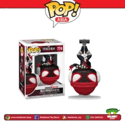 FUNKO POP! Games: Miles Morales- Miles (Winter Suit/Upsidedown) (Exclusive)