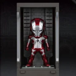 Beast Kingdom: MEA-015 Iron Man 3 /Iron Man Mark V With Hall Of Armor