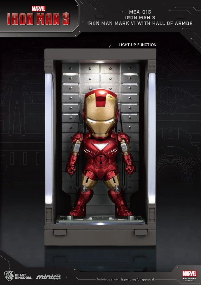 Beast Kingdom: MEA-015 Iron Man 3 /Iron Man Mark VI With Hall Of Armor 4 Beast Kingdom: MEA-015 Iron Man 3 /Iron Man Mark VI With Hall Of Armor