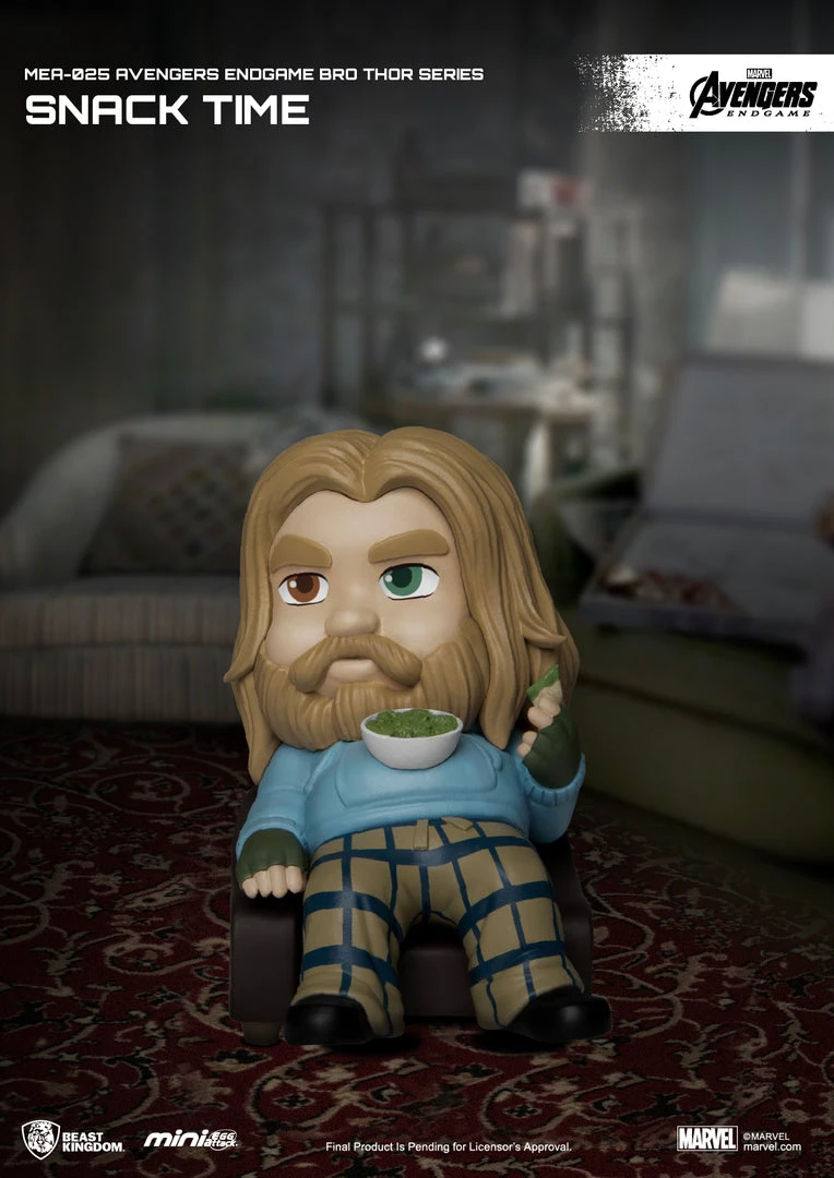 Beast Kingdom: MEA-025 Avengers:Endgame Bro Thor Series - Snack Time 3 Beast Kingdom: MEA-025 Avengers:Endgame Bro Thor Series - Snack Time