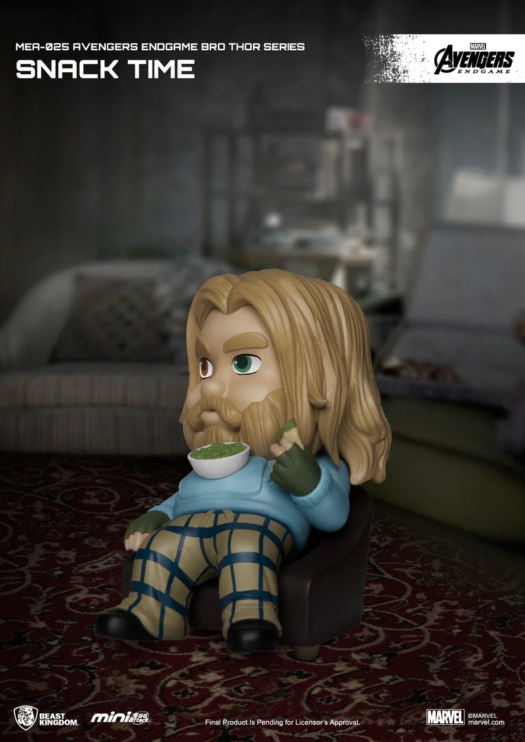 Beast Kingdom: MEA-025 Avengers:Endgame Bro Thor Series - Snack Time 4 Beast Kingdom: MEA-025 Avengers:Endgame Bro Thor Series - Snack Time
