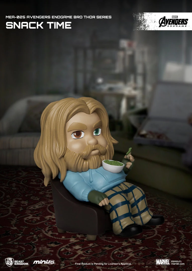 Beast Kingdom: MEA-025 Avengers:Endgame Bro Thor Series - Snack Time 5 Beast Kingdom: MEA-025 Avengers:Endgame Bro Thor Series - Snack Time