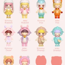 52TOYS: Kimmy & Miki - Animal (10+2）