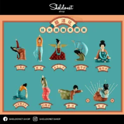 52Toys: MODERN ANCIENTS - YOGA LADIES (8+1)