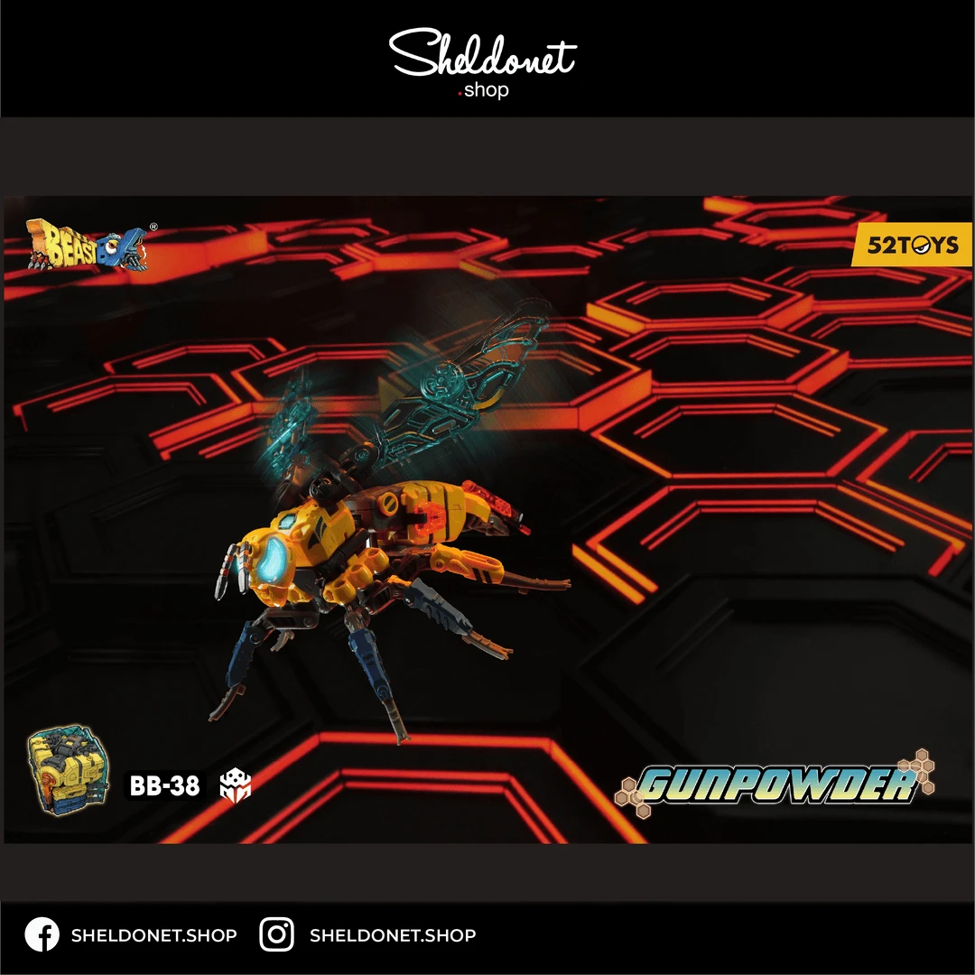 52Toys: Beastbox - BB-38 (Gunpowder) 7 52Toys: Beastbox - BB-38 (Gunpowder)