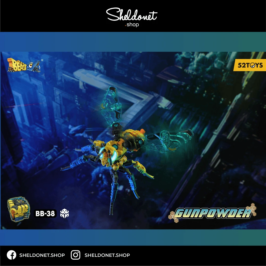 52Toys: Beastbox - BB-38 (Gunpowder) 6 52Toys: Beastbox - BB-38 (Gunpowder)