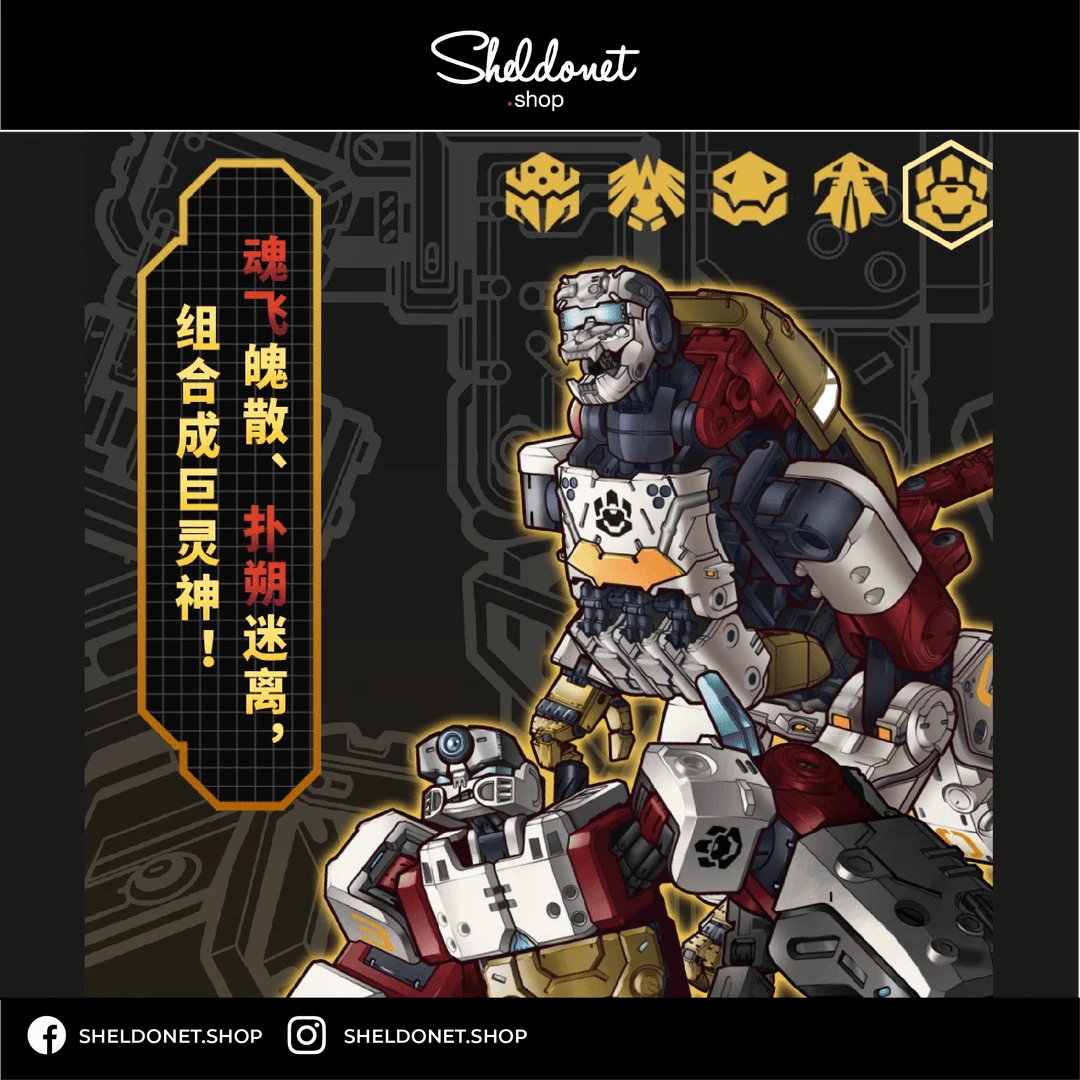 52Toys: Beastbox - BB-34 (Soul Tornado & Shadow Dance) 4 52Toys: Beastbox - BB-34 (Soul Tornado & Shadow Dance)