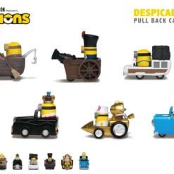 Beast Kingdom: Despicable Me Pull Back Car Series Set