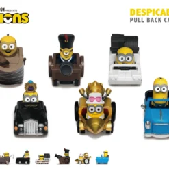 Beast Kingdom: Despicable Me Pull Back Car Series Set