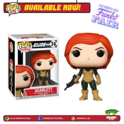 FUNKO [IN-STOCK] Pop! Vinyl: G.I Joe - Scarlett
