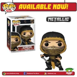 FUNKO Pop! Movies: Mortal Kombat (2021) - Scorpion [Metallic]