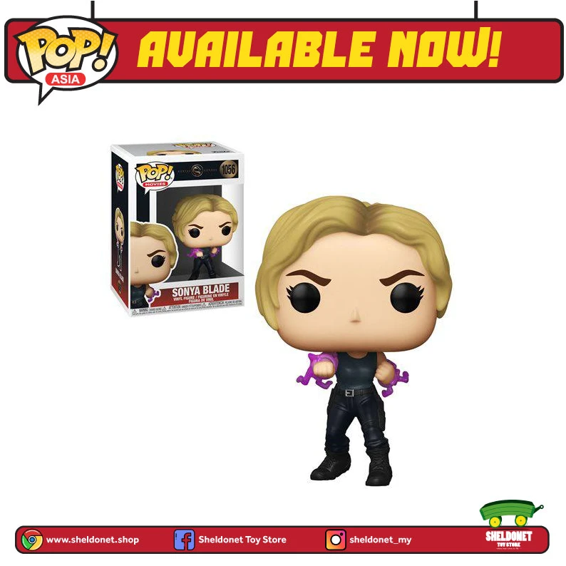 FUNKO Pop! Movies: Mortal Kombat (2021) - Sonya Blade 3 FUNKO Pop! Movies: Mortal Kombat (2021) - Sonya Blade