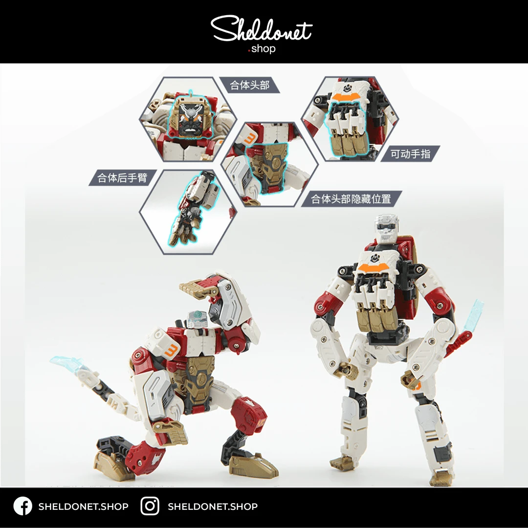 52Toys: Beastbox - BB-34 (Soul Tornado & Shadow Dance) 14 52Toys: Beastbox - BB-34 (Soul Tornado & Shadow Dance)