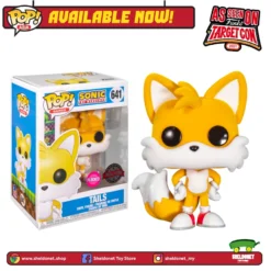 FUNKO Pop! Games: Sonic - Tails (Flocked) [Exclusive]
