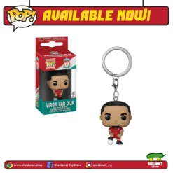 FUNKO Pocket Pop! Keychain: Liverpool - Virgil Van Dijk