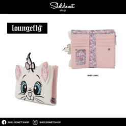 Loungefly: Disney - Marie Floral Face Wallet