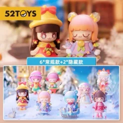 52TOYS: KIMMY & MIKI Christmas Eve 奇妙心愿夜系列 (6+2)