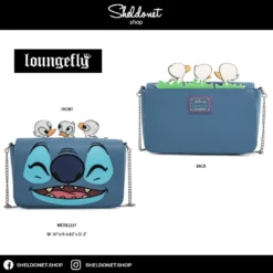 Loungefly: Disney - Lilo & Stitch - Duckies Crossbody Bag