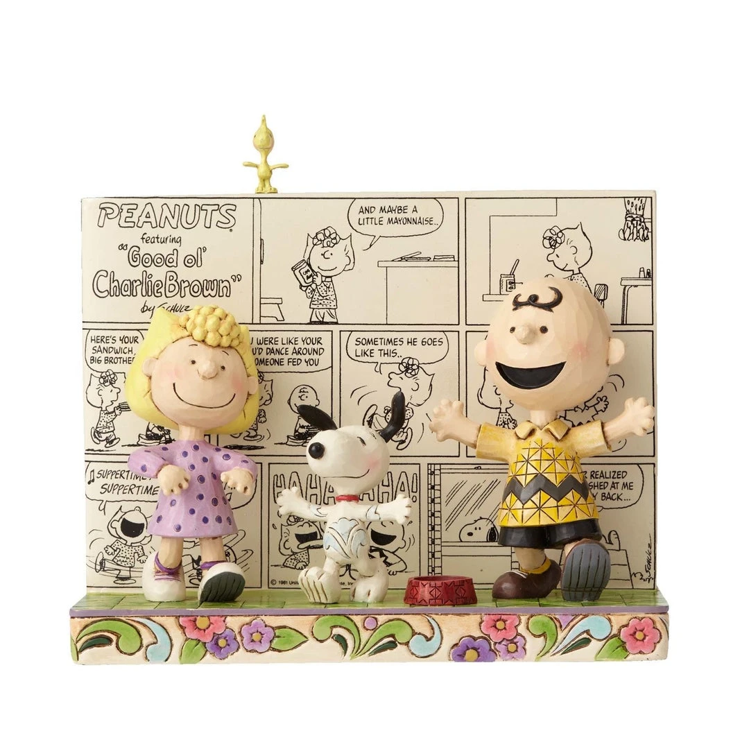 Enesco : Peanuts By Jim Shore - Happy Dance Classic Comic Book 3 Enesco : Peanuts By Jim Shore - Happy Dance Classic Comic Book
